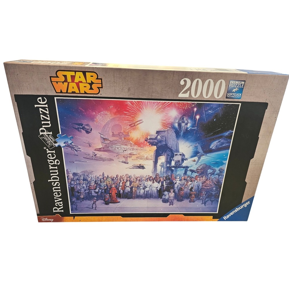 Ravensburger Star Wars 2000 Piece‎ Jigsaw Puzzle Softclick Technology 167012